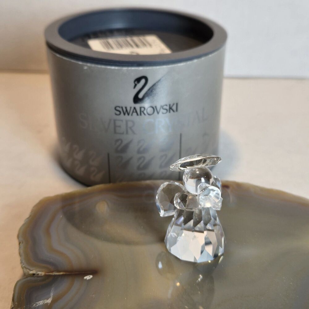 VTG Swarovski Crystal 153971 Nativity Angel 7475 000 009 Clear In Box No Cert